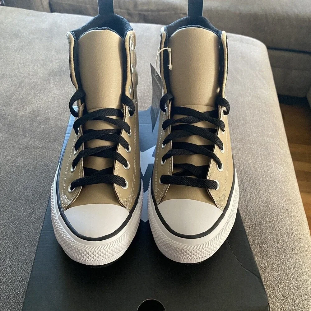 Converse Chuck Taylor All Star Berkshire Boot Hi Nomad Khaki Men Sz 10.5 A04475C
